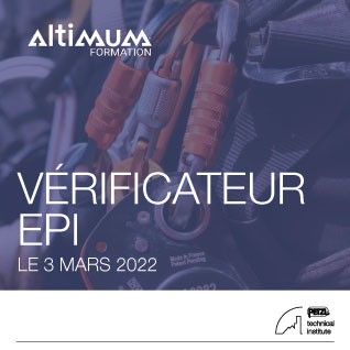 Formation VÉRIFICATEUR EPI du 1-3 mars : places libres 